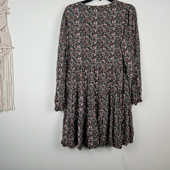 Matilda Jane Long Sleeve Dress Bohemian Prairie Floral Women's Large - Picture 6 of 7